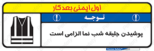 Safety sign: High Visibility Jackets Must Be Worn – design 10011