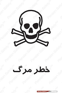 Safety sign: Risk Of Death – design 10076