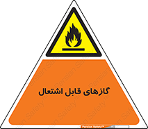 Flammable , Gas , هشدار , خطر , شعله , مشتعل , خطر , 