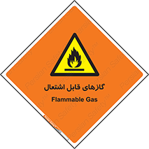 Flammable , Gas , هشدار , خطر , شعله , مشتعل , خطر , 