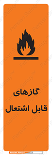 تابلوی ایمنی گازهای قابل اشتعال – طرح 10120
