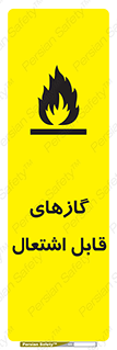 تابلوی ایمنی گازهای قابل اشتعال – طرح 10120