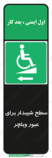 Wheelchair , Ramp , رمپ , معلولین , تردد , صندلی چرخدار , 