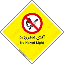 Naked , Light , روشن نکنید , شعله , جرقه , ممنوع , 