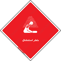 تابلوی ایمنی خطر استنشاق – طرح 10261