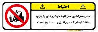 Carrying , Passengers , Liftruck , Crane , جابه جایی , افراد , فرد , 
