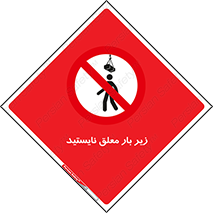 Overhead , Loads , بالابر , ایستادن , ممنوع , جرثقیل , خطر , 