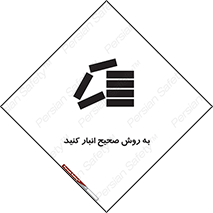 تابلوی ایمنی به روش صحیح انبار کنید – طرح 10343