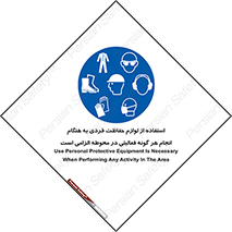 obligatory , کنید , واجب , باید , وسابل , ایمنی , محیط , تجهیزات , 