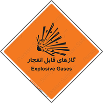 تابلوی ایمنی گازهای قابل انفجار – طرح 10384