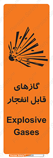 تابلوی ایمنی گازهای قابل انفجار – طرح 10384