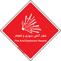 Safety sign: Fire And Explosion Hazard – design 10386