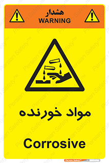 Corrosive , ماده , اکسید , خطر , 