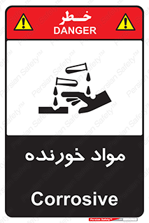 Corrosive , ماده , اکسید , خطر , 