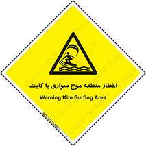 Kite , هشدار , ناحیه , چتر , پاراگلایدر , خطر , 