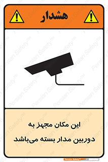 Safety sign: Surveillance Camera In Use – design 10579