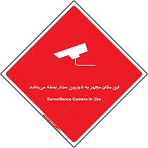 Safety sign: Surveillance Camera In Use – design 10579