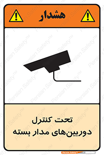 Safety sign: Surveillance Camera In Use – design 10580