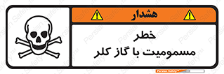 Safety sign: Risk Of Chlorine Intoxication – design 10607