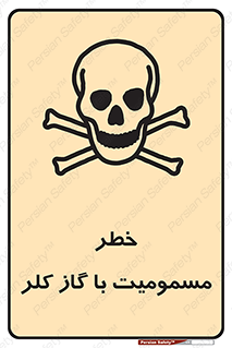 Safety sign: Risk Of Chlorine Intoxication – design 10607