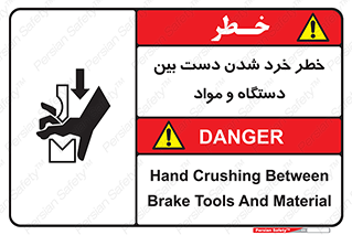 Hand , Crushing , Brake , Tool , لهیدگی , شکستن , وسایل , ماده , 