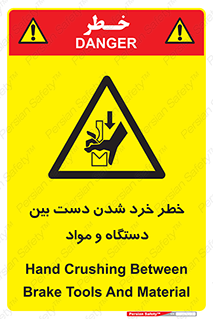Hand , Crushing , Brake , Tool , لهیدگی , شکستن , وسایل , ماده , 
