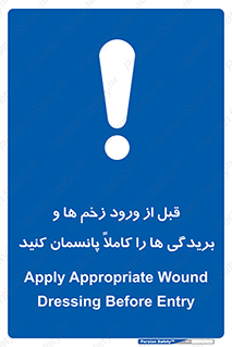 Apply , Appropriate , Wound , Dressing , Entry , آسیب , جراحت , ببندید , 