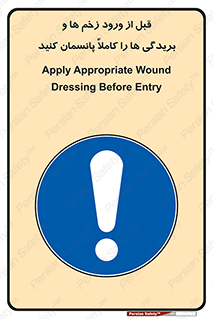Apply , Appropriate , Wound , Dressing , Entry , آسیب , جراحت , ببندید , 