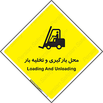 Loading , Unloading , بار زدن , خالی کردن , مکان , 