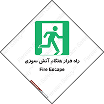Fire , Escape , مسیر , خروج اضطراری , زمان , حریق , 