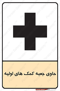 Safety sign: First Aid Carried Kit – design 10828