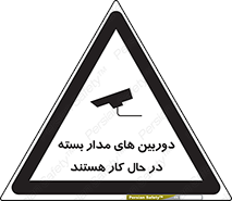 Safety sign: CCTV In Operating – design 10996