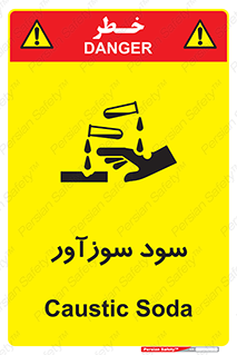 تابلوی ایمنی سود سوزآور – طرح 11040