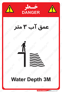  , ارتفاع آب سه , M , خطر , 