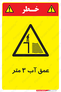  , ارتفاع آب سه , M , خطر , 