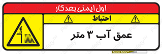  , ارتفاع آب سه , M , خطر , 