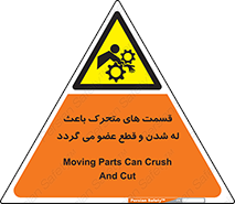  , دارای حرکت , ماشین آلات , بریدن , شکستن , خطر , 