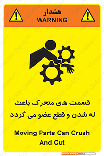  , دارای حرکت , ماشین آلات , بریدن , شکستن , خطر , 