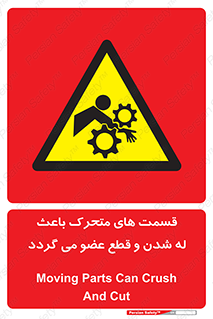  , دارای حرکت , ماشین آلات , بریدن , شکستن , خطر , 