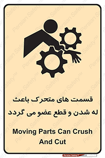  , دارای حرکت , ماشین آلات , بریدن , شکستن , خطر , 