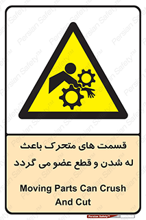  , دارای حرکت , ماشین آلات , بریدن , شکستن , خطر , 