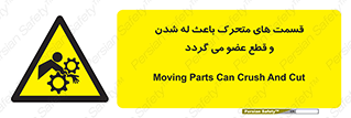  , دارای حرکت , ماشین آلات , بریدن , شکستن , خطر , 