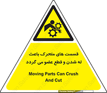  , دارای حرکت , ماشین آلات , بریدن , شکستن , خطر , 