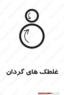 Safety sign: Rotating Rollers – design 11184