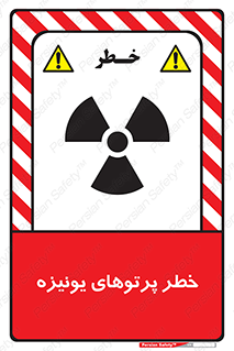 Safety sign: Risk Of Ionizing Radiation – design 11204