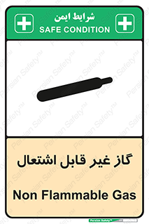 تابلوی ایمنی گاز غیر قابل اشتعال – طرح 11274