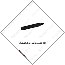 تابلوی ایمنی گاز فشرده غیر قابل اشتعال – طرح 11275