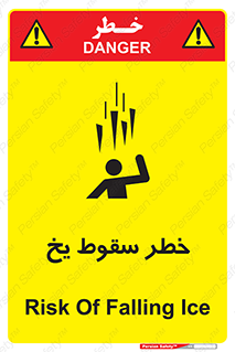  , هشدار , افتادن , پایین , برف , 