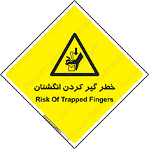  , دست , گیرافتادن , 