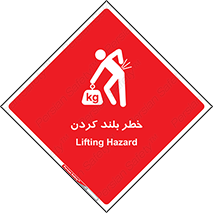 Safety sign: Lifting Hazard – design 11375